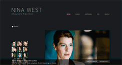 Desktop Screenshot of ninawest.de